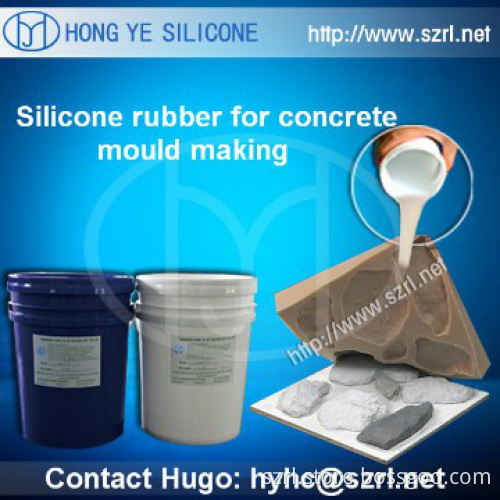 Low Shrinkage Silicone Rubber for concrete moulds